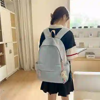 垣途者 小清新学院风 尼龙 双肩包 女款 多色