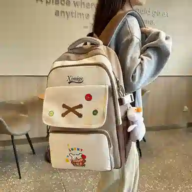 垣途者 书包日系小清新初中高中大学生 尼龙 双肩包 女款 多色