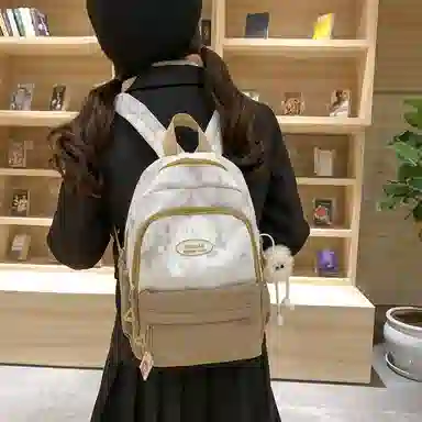 垣途者 小众扎染韩版百搭 尼龙 双肩包 女款 多色