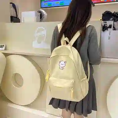 垣途者 日系小清新学院风 尼龙 双肩包 女款 多色