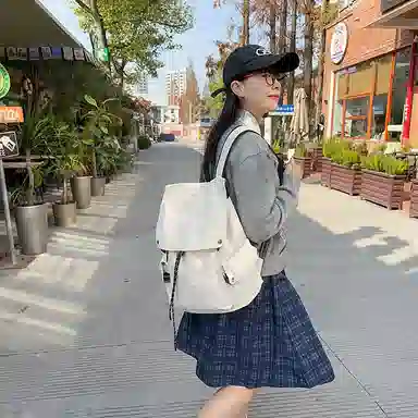 垣途者 潮牌休闲简约运动旅行 尼龙 双肩包 男女同款情侣款 多色