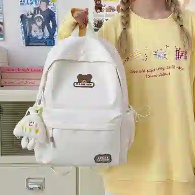 垣途者 可爱日系书包学生背包 尼龙 双肩包 常规 女款 多色