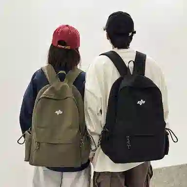 垣途者 韩版原宿简约百搭日系 尼龙 双肩包 男女同款情侣款 多色