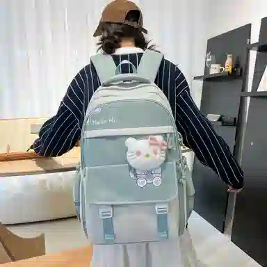 垣途者 日系可爱学生初中高中 帆布 双肩包 女款 多色