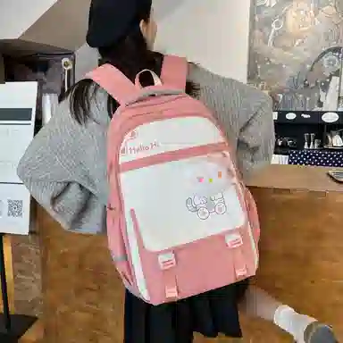 垣途者 日系可爱学生初中高中 帆布 双肩包 女款 多色