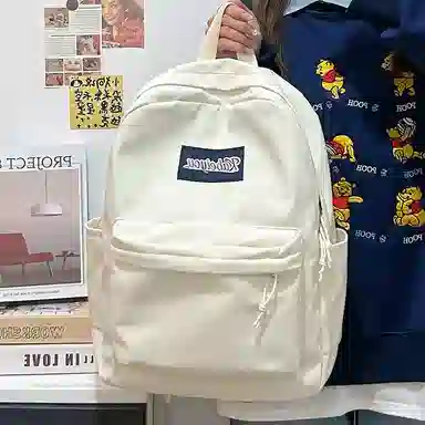 垣途者 书包韩版简约百搭大容量 尼龙 双肩包 常规 男女同款情侣款 多色