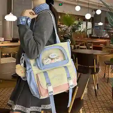 ins PVC Tote