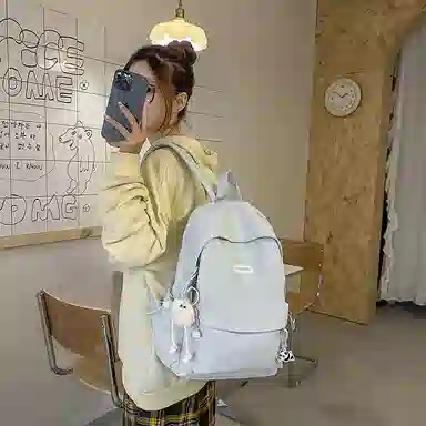 垣途者 小清新学院风大容量百搭 尼龙 双肩包 女款 多色