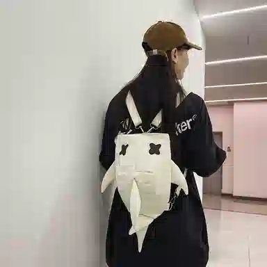 垣途者 小众卡通搞怪休闲 尼龙 双肩包 男女同款情侣款 多色