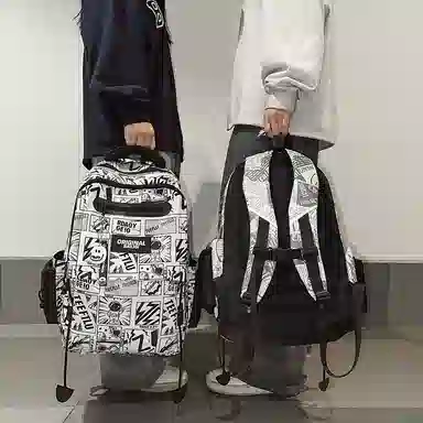 垣途者 涂鸦街头潮流旅行大容量 尼龙 双肩包 男女同款情侣款 多色