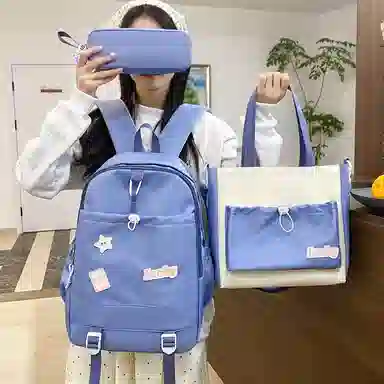 垣途者 可爱设计感百搭学生 尼龙 组合装 女款 多色