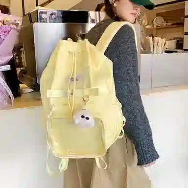 垣途者 小众设计感二次元少女日系痛包书包初高中大学生多巴胺背包 尼龙 双肩包 常规 女款 多色