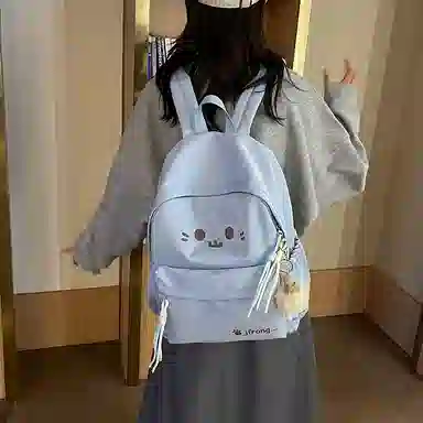 垣途者 日系可爱百搭书包 尼龙 双肩包 常规 女款 多色