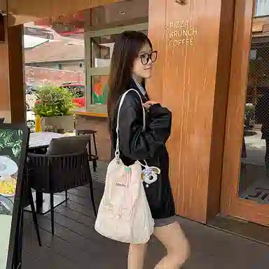 垣途者 多功能日系小清新百搭 尼龙 双肩包 女款 多色