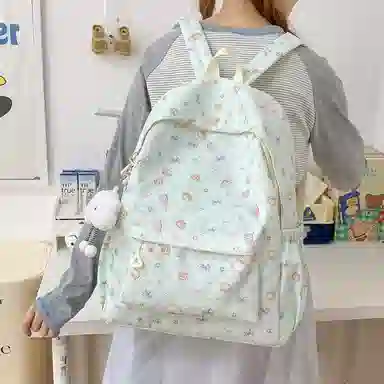 垣途者 日系可爱书包学生百搭小清新 尼龙 双肩包 常规 女款 多色