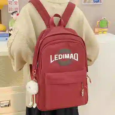 垣途者 韩版百搭初高中大学生书包 尼龙布 双肩包 男女同款情侣款 多色