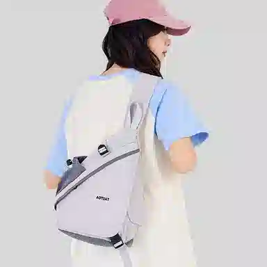 垣途者 日韩复古通勤高级 织物 胸包 常规 男女同款情侣款 多色