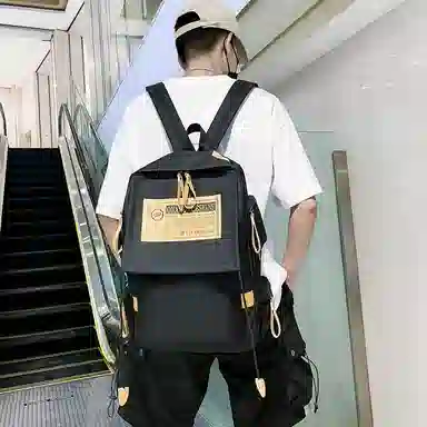 垣途者 经典大容量书包韩版原宿 尼龙 电脑背包双肩包 常规 男女同款情侣款 多色