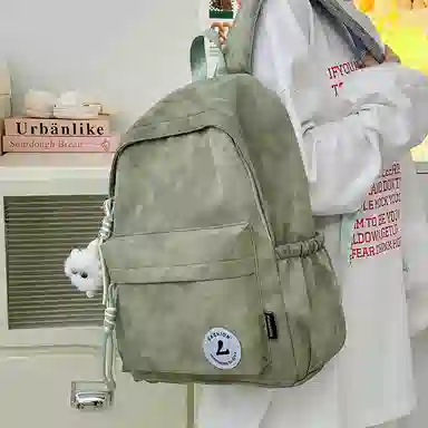 垣途者 潮牌美式大容量 尼龙 双肩包 男女同款情侣款 多色