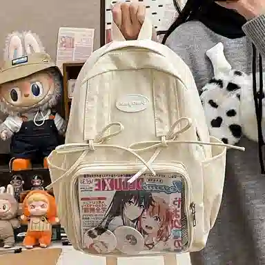 垣途者 日系可爱痛包书包 尼龙 双肩包 常规 女款 多色