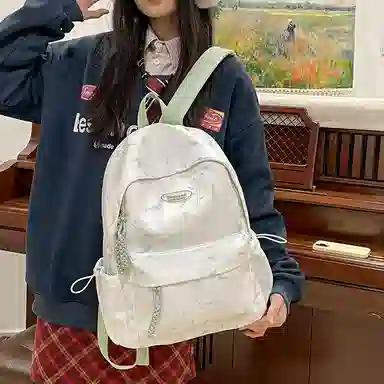 垣途者 书包韩版高中大学生森系日系百搭 尼龙 背包双肩包 常规 女款 多色