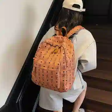 垣途者 日常通勤时尚百搭高级感小熊出游背包 布 大容量双肩包 常规 女款 多色