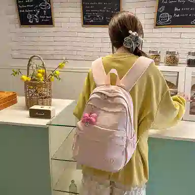 垣途者 日系小清新简约百搭韩版 尼龙 双肩包 常规 女款 多色