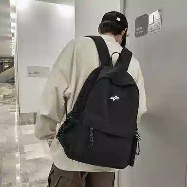 垣途者 韩版原宿简约百搭日系 尼龙 双肩包 男女同款情侣款 多色