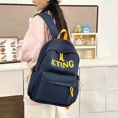 垣途者 高颜值简约休闲百搭学生书包初高中大学生 尼龙 韩版双肩包 男女同款情侣款 多色