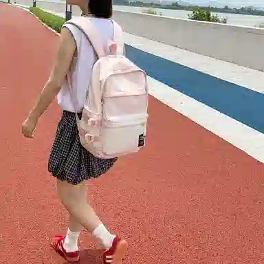 垣途者 百搭大容量时尚潮流通勤学院风 尼龙 双肩包 常规 男女同款情侣款 多色