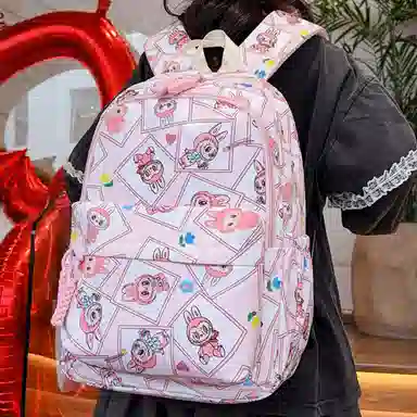 垣途者 卡通动漫可爱大容量 尼龙 双肩包 女款 多色