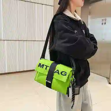 垣途者 小众时尚潮流简约百搭骑行运动单肩包 牛津布 斜挎包 男女同款情侣款 多色