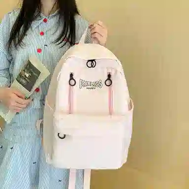 垣途者 原宿 复合布 双肩包 男女同款情侣款 多色