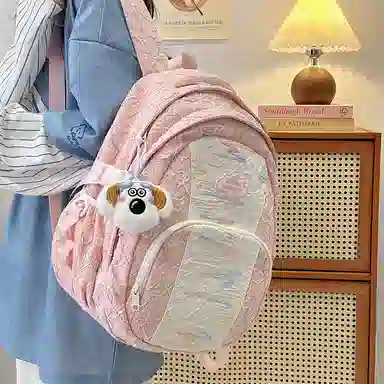 垣途者 高颜值书包女初高中大学生百搭背包女 尼龙 双肩包 女款 多色