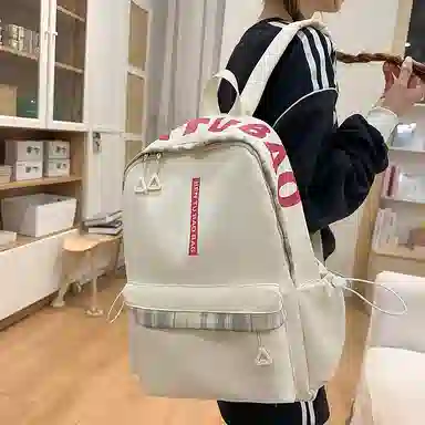 垣途者 字母韩版时尚简约百搭 尼龙 双肩包 女款 多色