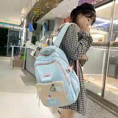 垣途者 卡通可爱日系百搭 尼龙 双肩包 女款 多色