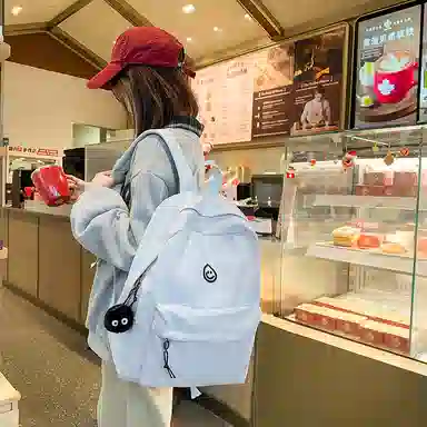 垣途者 日系小清新简约百搭书包 尼龙 双肩包 男女同款情侣款 多色