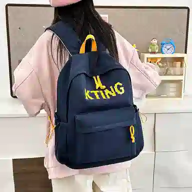 垣途者 高颜值简约休闲百搭学生书包初高中大学生 尼龙 韩版双肩包 男女同款情侣款 多色