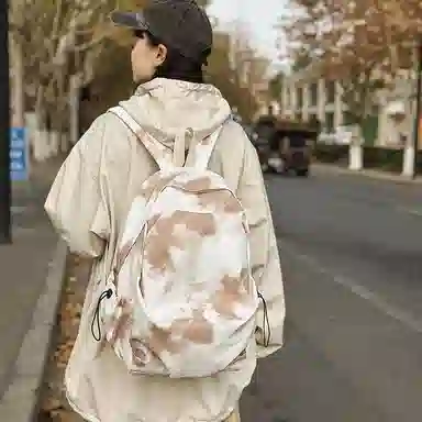 垣途者 日系小清新韩版大容量 尼龙 双肩包 女款 多色