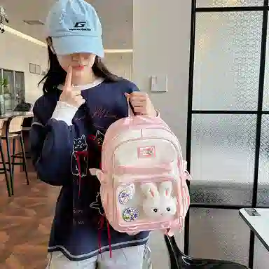 垣途者 日系可爱少女初高中大学生 尼龙 双肩包 女款 多色