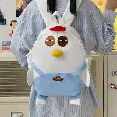 垣途者 日系可爱卡通咕咕鸡学生校园 尼龙 双肩包 女款 多色