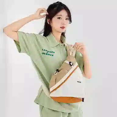 垣途者 日韩复古通勤高级 织物 胸包 常规 男女同款情侣款 多色