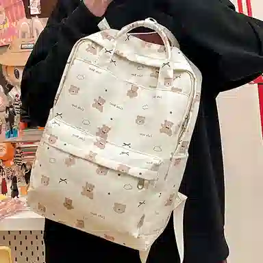 垣途者 书包学生可爱日系背包 尼龙 双肩包 常规 女款 多色