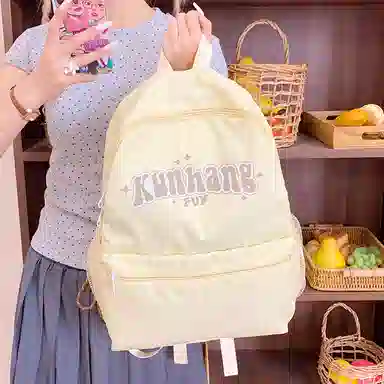 垣途者 韩版小清新日系百搭 尼龙布 双肩包 女款 多色