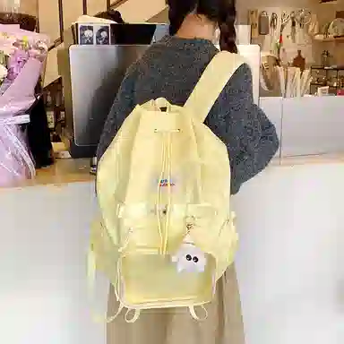 垣途者 小众设计感二次元少女日系痛包书包初高中大学生多巴胺背包 尼龙 双肩包 常规 女款 多色