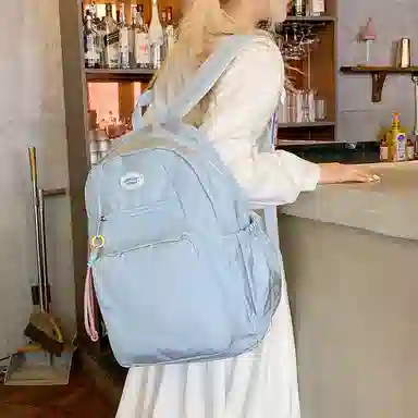 垣途者 日系小清新韩版学生书包初高中大学生 尼龙布 双肩包 女款 多色