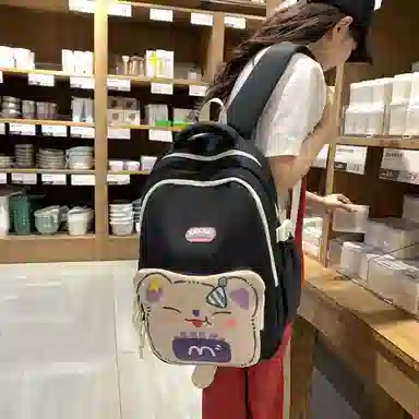 垣途者 卡通可爱日系百搭 尼龙 双肩包 女款 多色