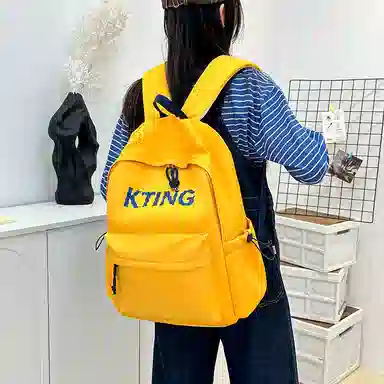 垣途者 高颜值简约休闲百搭学生书包初高中大学生 尼龙 韩版双肩包 男女同款情侣款 多色