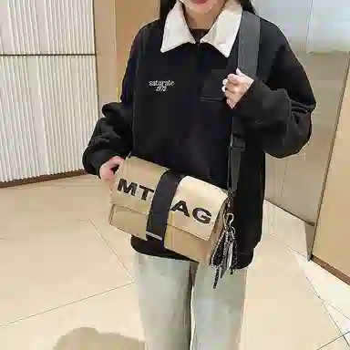 垣途者 小众时尚潮流简约百搭骑行运动单肩包 牛津布 斜挎包 男女同款情侣款 多色