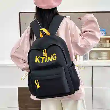 垣途者 高颜值简约休闲百搭学生书包初高中大学生 尼龙 韩版双肩包 男女同款情侣款 多色